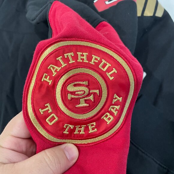 Mitchell & ness San Francisco 49ers Crewneck Throwback XL - Picture 6 of 7